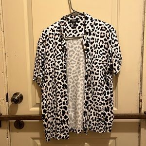 Forever 21 Leopard Shirt